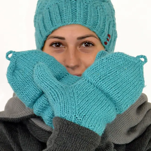 It all starts in our heads through our hands with the help of some knitting needles and lots of yarn knitted together an