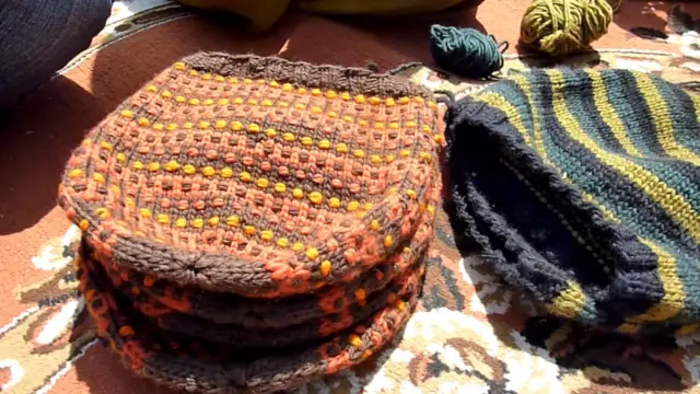 This is where every Pashin' piece begins — hand-knitted stitch by stitch, by skilled artisans in Nepal. 🧶 #handmadewool 