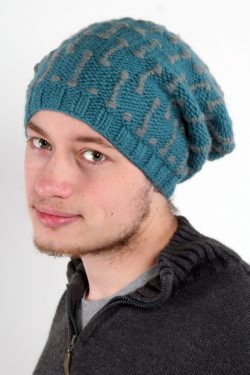 LIGHT PETROL MID GREY SQUARE 2 FLOP