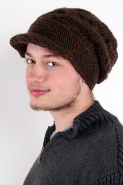 BROWN PIPI SHELLS BRIM FLOP