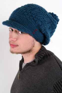 PETROL 3 SISTERS FLOP BRIM POMPOM