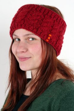RED CABLE HEADBAND