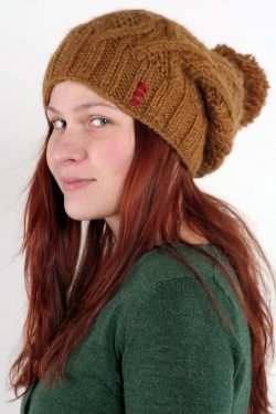 CHOCOLATE DNA FLOP POMPOM