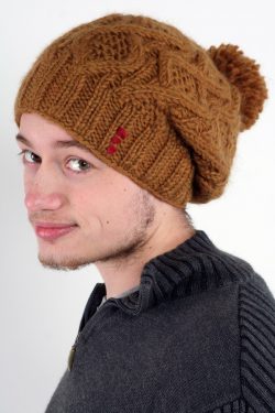 CHOCOLATE DNA FLOP POMPOM