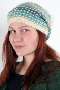 ICE RAINBOW STEP FLOP POMPOM