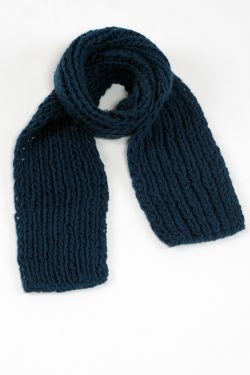 PETROL 1X1 PLAIN SCARVE