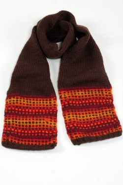 FIRE RAINBOW STEP SCARVE