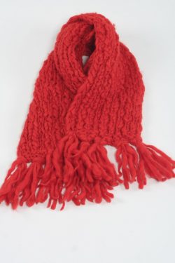 DARK ORANGE TUBE TT SCARF