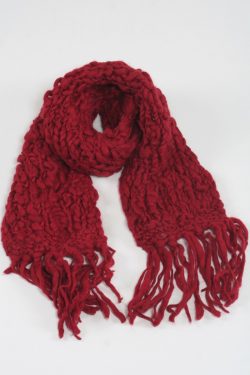 RED TUBE SCARF