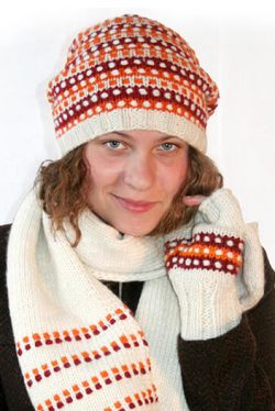 FLOP HAT STEP WHITE RED (A13)