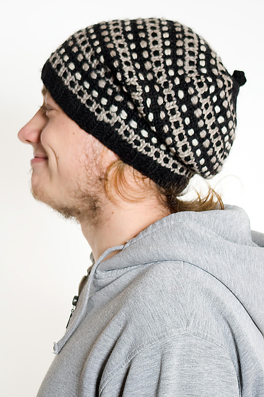 FLOP HAT STEP BLACK WHITE (A2) - Image 3