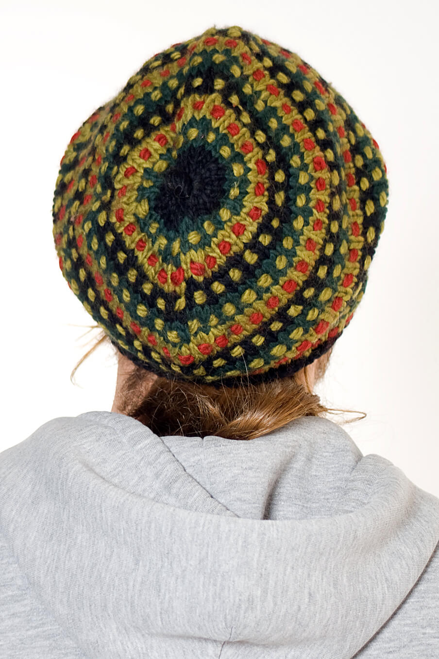 FLOP HAT STEP BLACK GREEN (A32) - Image 4