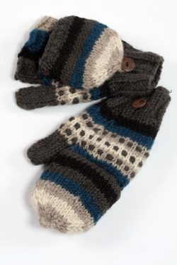 SKY RAINBOW COVER MITTENS