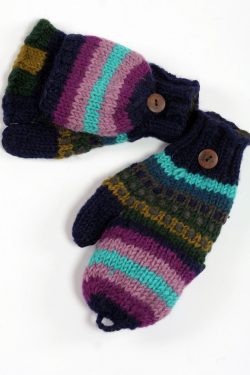 WATER RAINBOW COVER MITTENS