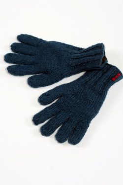 PETROL PLAIN 5 FINGER GLOVES