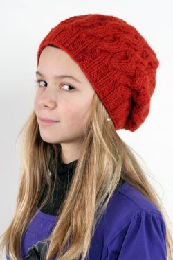 DARK ORANGE WAVES FLOP