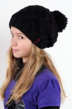 BLACK DNA FLOP POMPOM