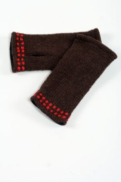 BROWN ORANGE 2 LINES TUBE HANDWARMERS