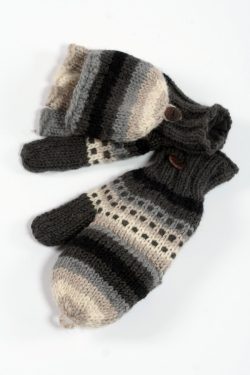 SHADOW RAINBOW COVER MITTENS